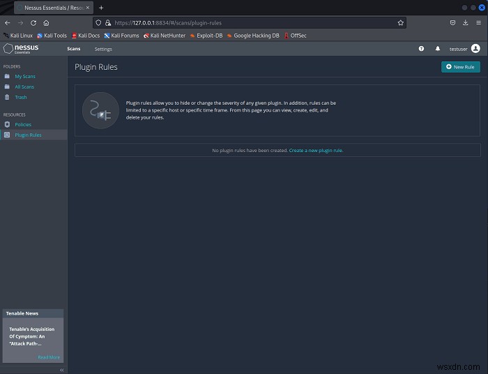 Linux पर Nessus भेद्यता स्कैनर का उपयोग कैसे करें 