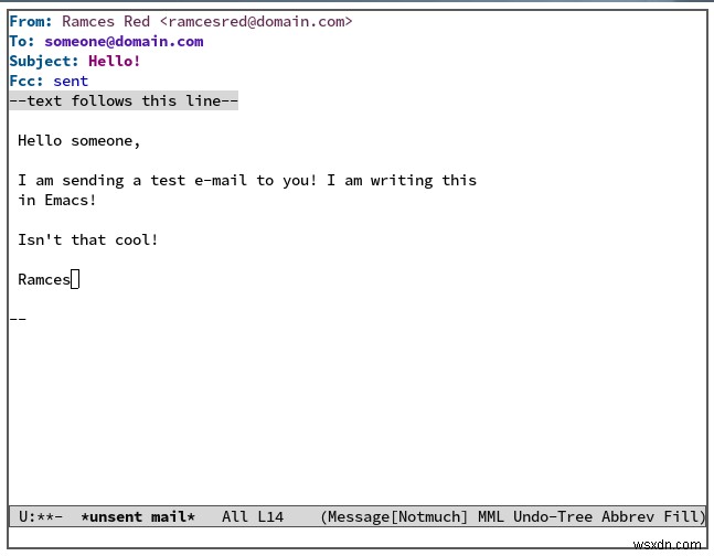 Emacs के भीतर ईमेल का उपयोग कैसे करें 