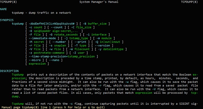 पैकेट कैप्चर के लिए tcpdump का उपयोग कैसे करें 