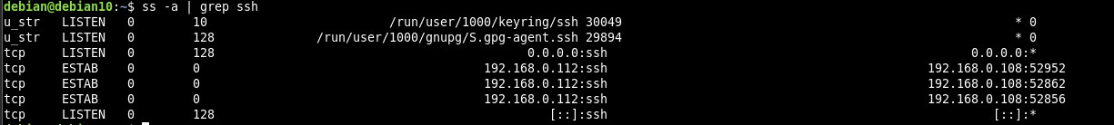 लिनक्स में सभी सक्रिय एसएसएच कनेक्शन कैसे दिखाएं 