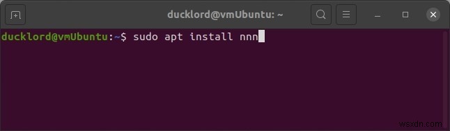 Linux टर्मिनल के लिए फ़ाइल प्रबंधक के रूप में nnn का उपयोग करें 