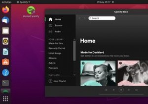 Linux में सिस्टम ट्रे में Spotify को कम से कम कैसे करें 