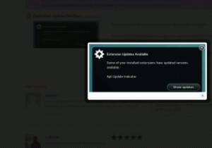 अपने Gnome शेल एक्सटेंशन के लिए अपडेट की सूचना कैसे प्राप्त करें 