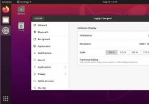 Ubuntu 20.04 में भिन्नात्मक स्केलिंग को कैसे सक्षम करें 