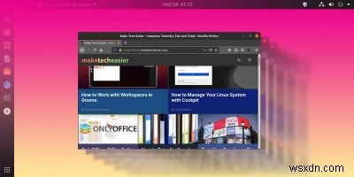 Ubuntu 20.04 में टॉप बार और साइड पैनल को कैसे छिपाएं 