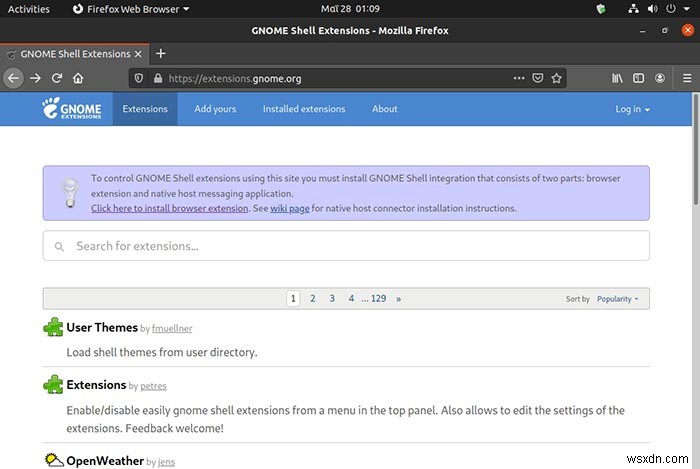 Ubuntu 20.04 में टॉप बार और साइड पैनल को कैसे छिपाएं 