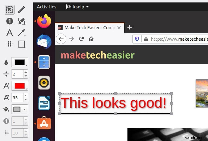 Linux में Ksnip के साथ स्क्रीनशॉट कैसे लें और एनोटेट कैसे करें 