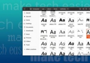 लिनक्स में माइक्रोसॉफ्ट ट्रू टाइप फ़ॉन्ट्स कैसे स्थापित करें 