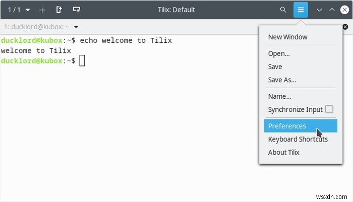 अपने Linux टर्मिनल को Tilix के साथ अपग्रेड करें 