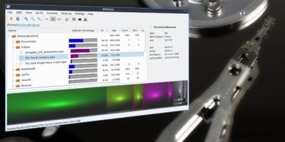 Linux में QDirStat के साथ हार्ड डिस्क संग्रहण का पता कैसे लगाएं और साफ करें 