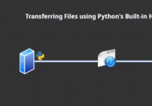 पायथन के अंतर्निहित HTTP सर्वर का उपयोग करके फ़ाइलें स्थानांतरित करना 