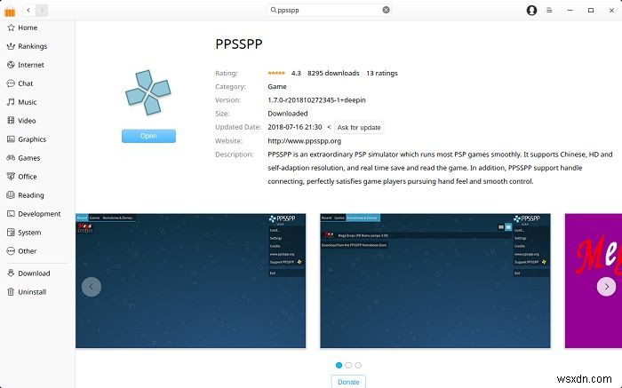 PPSSPP के साथ Linux में PSP गेम्स कैसे खेलें 