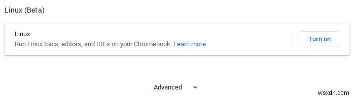 Chromebook पर Linux ऐप मोड कैसे सक्षम करें 