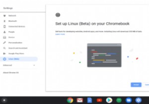 Chromebook पर Linux ऐप मोड कैसे सक्षम करें 