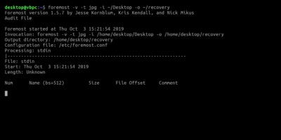 Linux में हटाई गई फ़ाइलों को पुनर्प्राप्त करने के लिए सबसे महत्वपूर्ण का उपयोग कैसे करें 