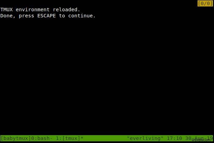 Linux में Tmux सत्र को कैसे प्रबंधित और पुनर्स्थापित करें? 