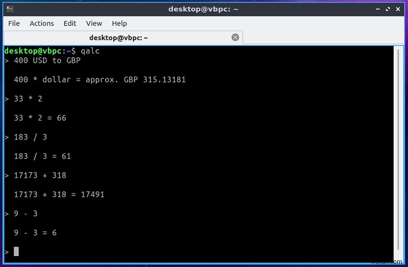 कैलकुलेटर के रूप में लिनक्स टर्मिनल का उपयोग कैसे करें 