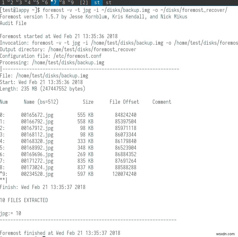 Linux के लिए सर्वश्रेष्ठ डेटा रिकवरी टूल में से 7 