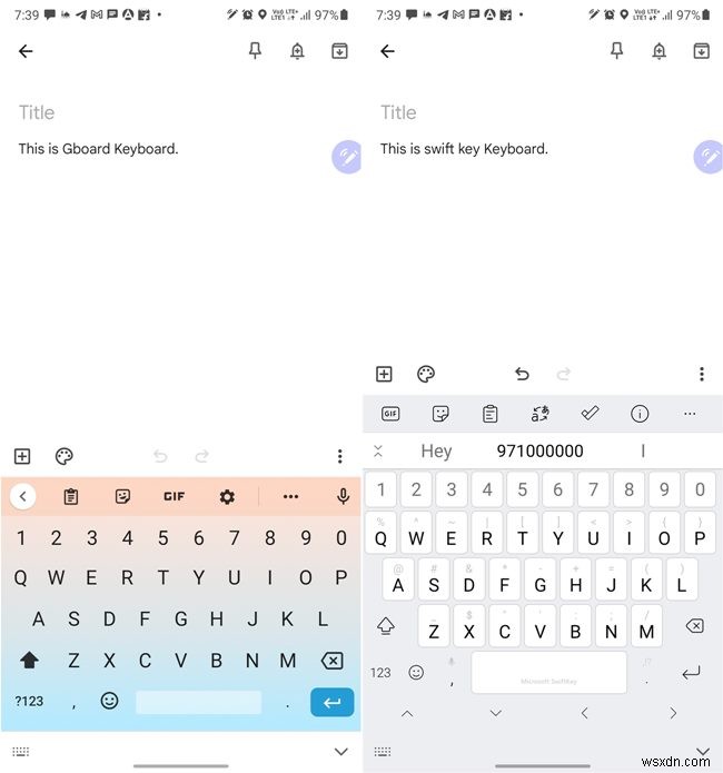 Gboard बनाम सैमसंग कीबोर्ड बनाम स्विफ्टकी:कौन सा सर्वश्रेष्ठ है? 