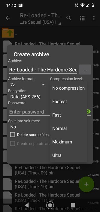 Android पर फ़ाइलों को ज़िप और अनज़िप कैसे करें (RAR, ZIP, 7Z) 