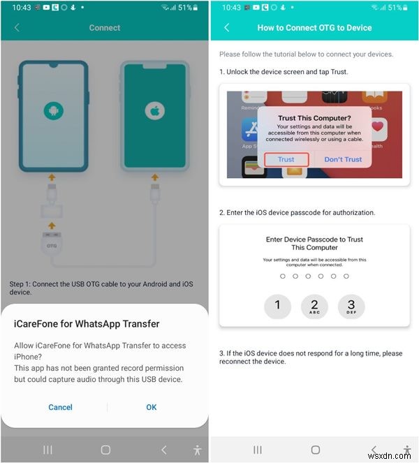 iCareFone ट्रांसफर रिव्यू:व्हाट्सएप को एंड्रॉइड से आईओएस में ट्रांसफर करें 