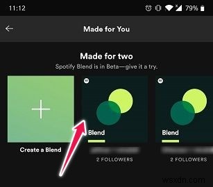 दोस्तों के साथ Spotify ब्लेंड प्लेलिस्ट का उपयोग कैसे करें 