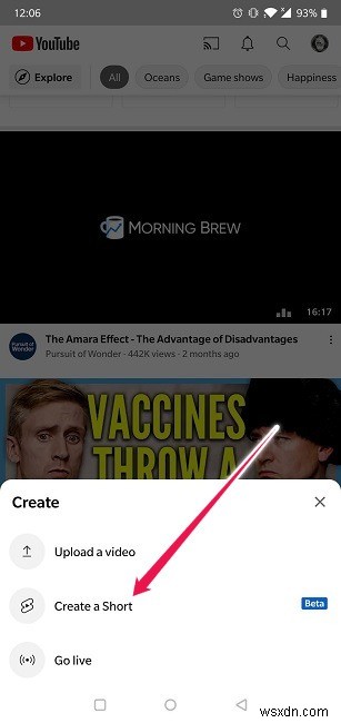 Android और iOS के लिए YouTube के साथ शॉर्ट्स कैसे बनाएं 