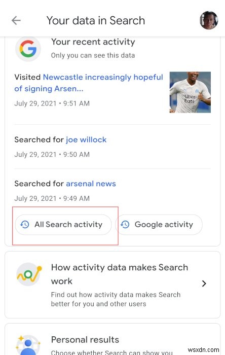 अपना Google खोज इतिहास कैसे हटाएं 