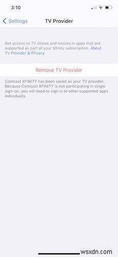 IOS और Apple TV में टीवी प्रदाता कैसे जोड़ें 