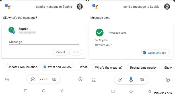Android पर Google सहायक के साथ संदेश कैसे भेजें और पढ़ें 