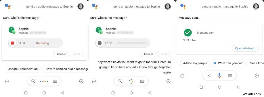 Android पर Google सहायक के साथ संदेश कैसे भेजें और पढ़ें 