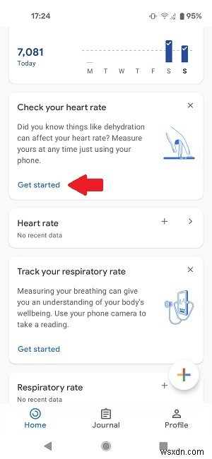 पिक्सेल स्मार्टफोन का उपयोग करके अपनी नाड़ी और श्वसन दर की जांच कैसे करें 