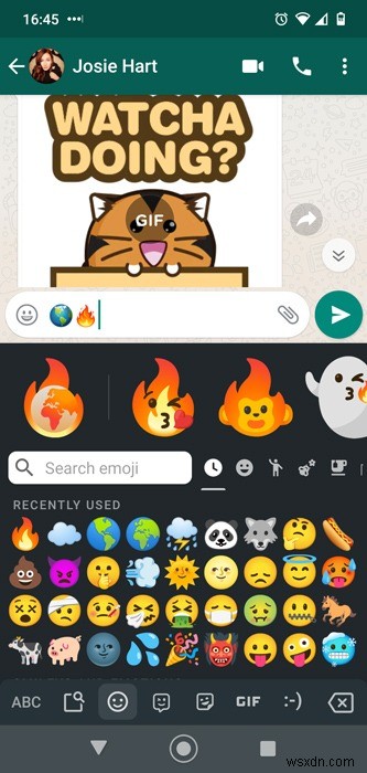 Gboard का उपयोग करके मजेदार इमोजी कॉम्बो कैसे बनाएं 