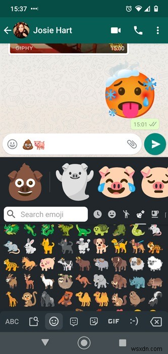 Gboard का उपयोग करके मजेदार इमोजी कॉम्बो कैसे बनाएं 