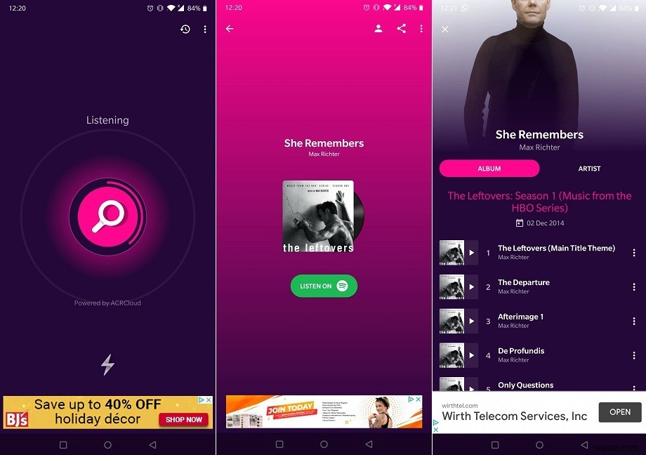 Android पर गाने की पहचान के लिए शीर्ष 6 ऐप्स 
