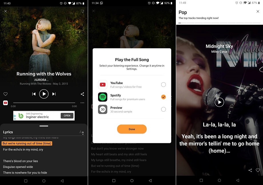 Android पर गाने की पहचान के लिए शीर्ष 6 ऐप्स 