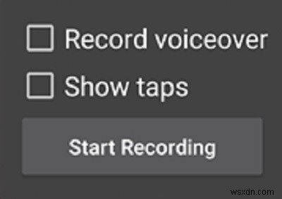 Android 10 . में हिडन स्क्रीन रिकॉर्डर को कैसे इनेबल करें? 