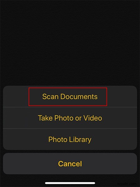 IOS के लिए नोट्स ऐप में दस्तावेज़ों को कैसे स्कैन करें 