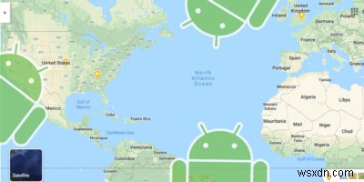 अपने Android के स्थान को नकली कैसे करें 