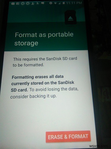 एंड्रॉइड पर अपना एसडी कार्ड कैसे प्रारूपित करें 