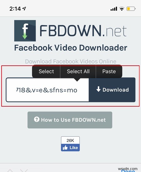 अपने आईफोन में फेसबुक वीडियो कैसे डाउनलोड करें 
