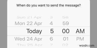 अपने iPhone पर पाठ संदेश भेजने का शेड्यूल कैसे करें 
