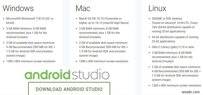 Android Studio के लिए शुरुआती मार्गदर्शिका 