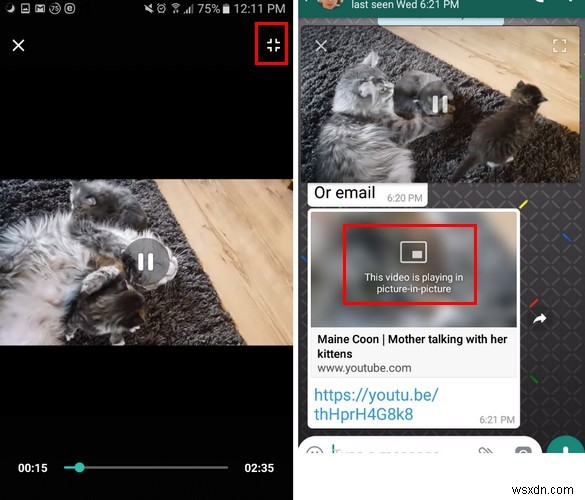 व्हाट्सएप में पिक्चर-इन-पिक्चर मोड का उपयोग कैसे करें और विफल होने पर क्या करें 
