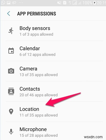कैसे पता करें कि कौन से ऐप्स Android में आपके स्थान तक पहुंच रखते हैं 
