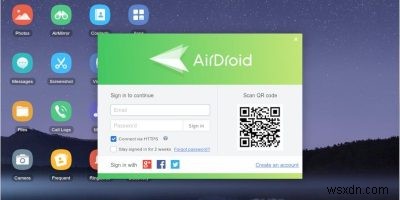 Airdroid के माध्यम से अपने Android फ़ोन को Linux से कैसे कनेक्ट करें 