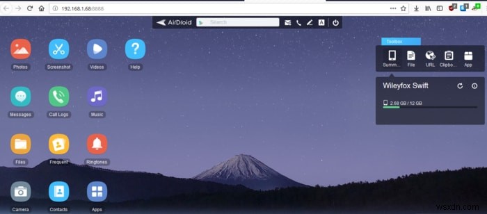 Airdroid के माध्यम से अपने Android फ़ोन को Linux से कैसे कनेक्ट करें 