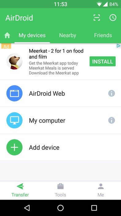 Airdroid के माध्यम से अपने Android फ़ोन को Linux से कैसे कनेक्ट करें 
