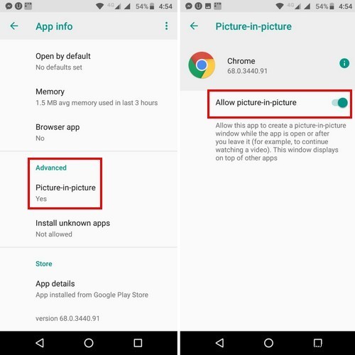 Android Oreo में पिक्चर-इन-पिक्चर मोड को कैसे सक्षम और उपयोग करें 