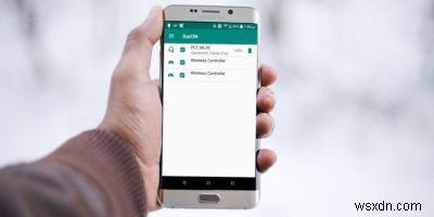 Android पर युग्मित ब्लूटूथ एक्सेसरीज़ के लिए बैटरी लाइफ़ की जांच कैसे करें 